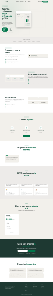 Captura de pantalla Citae